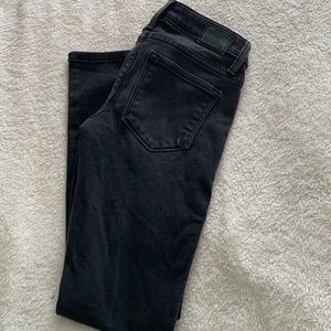 Bebe Black Skinny Jeans - 25x27